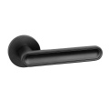 door hardware and lock aluminum simple black door handle